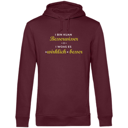 I bin kuan Besserwisser - Unisex Hoodie Premium