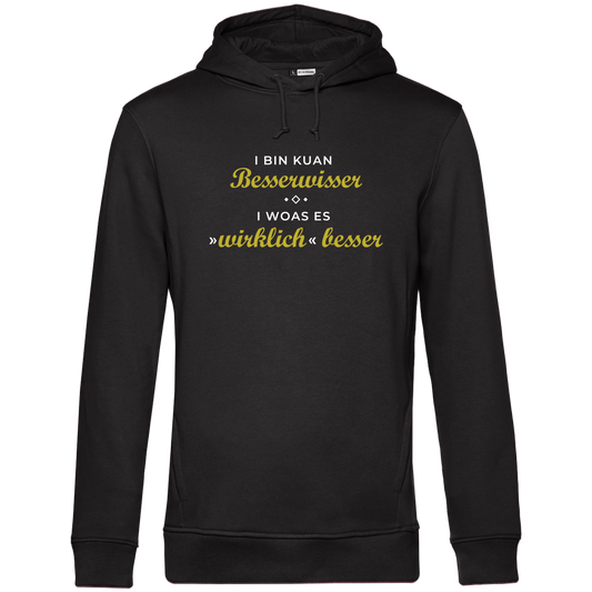 I bin kuan Besserwisser - Unisex Hoodie Premium