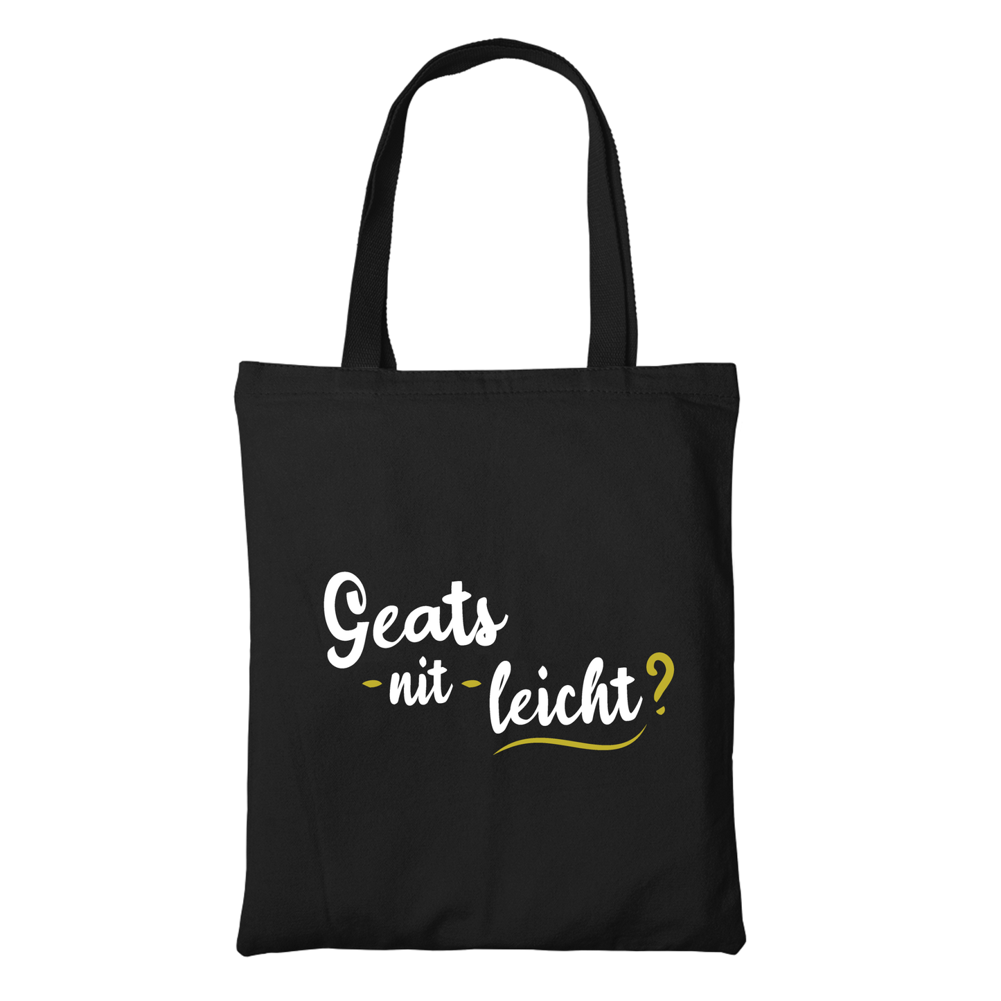 Geat's nit leicht? - Stofftasche Premium