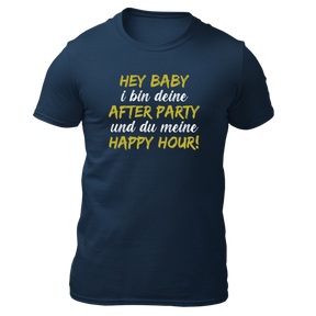 Hey Baby - Herren Shirt Bio - Navy / XS - Shirts & Tops
