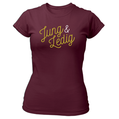 Jung und Ledig - Damenshirt Premium