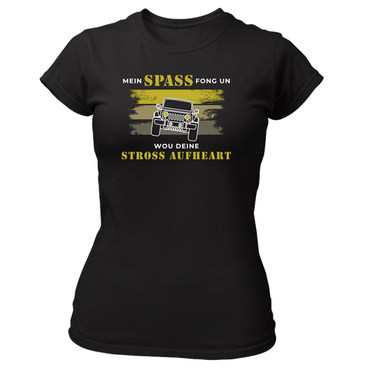 Mein Spaß fong un (Offroad) - Damenshirt Premium