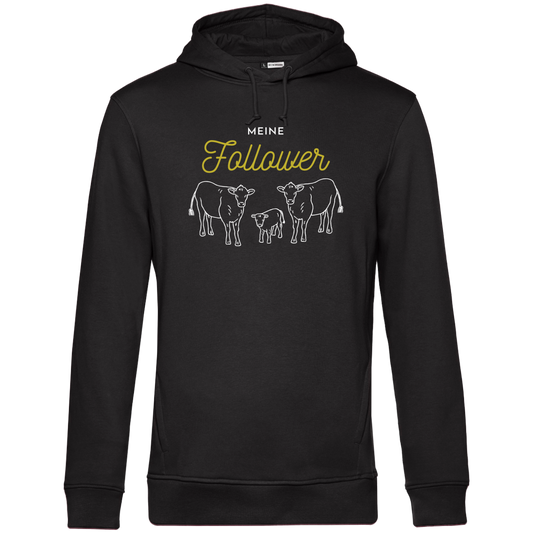 Meine Follower (Kuh) - Unisex Hoodie Premium