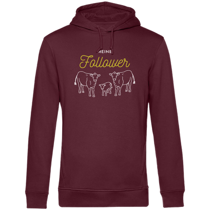 Meine Follower (Kuh) - Unisex Hoodie Premium