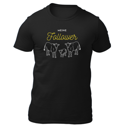 Meine Follower (Kuh) - Unisex Shirt Premium