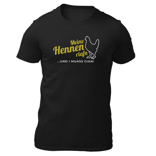 Meine Hennen riafn - Unisex Shirt Premium