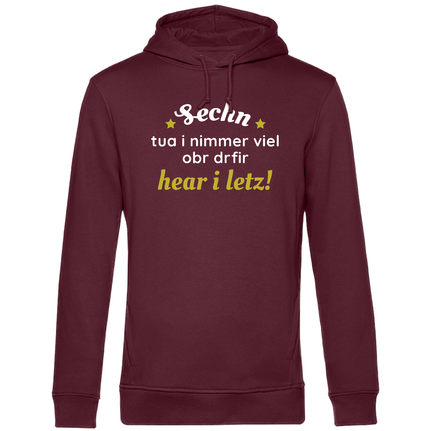 Sechn tua i nimmer viel - Unisex Hoodie Premium