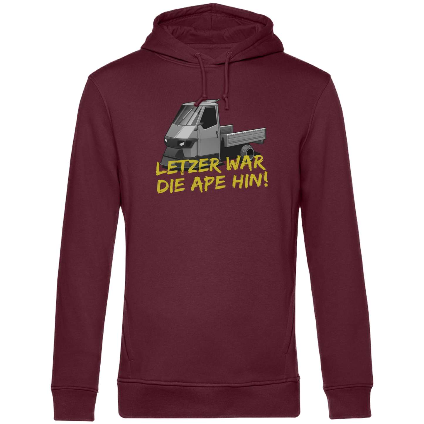 Letzer war die Ape hin - Unisex Hoodie Premium