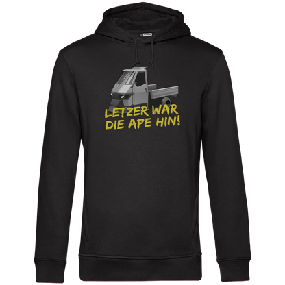 Letzer war die Ape hin - Unisex Hoodie Premium