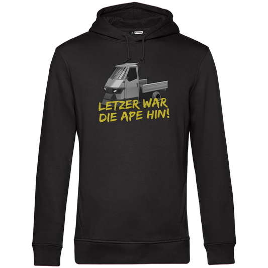 Letzer war die Ape hin - Unisex Hoodie Premium