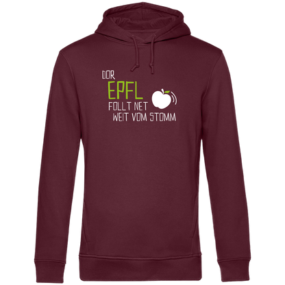 Dor Epfl follt net weit vom Stomm - Unisex Hoodie Premium