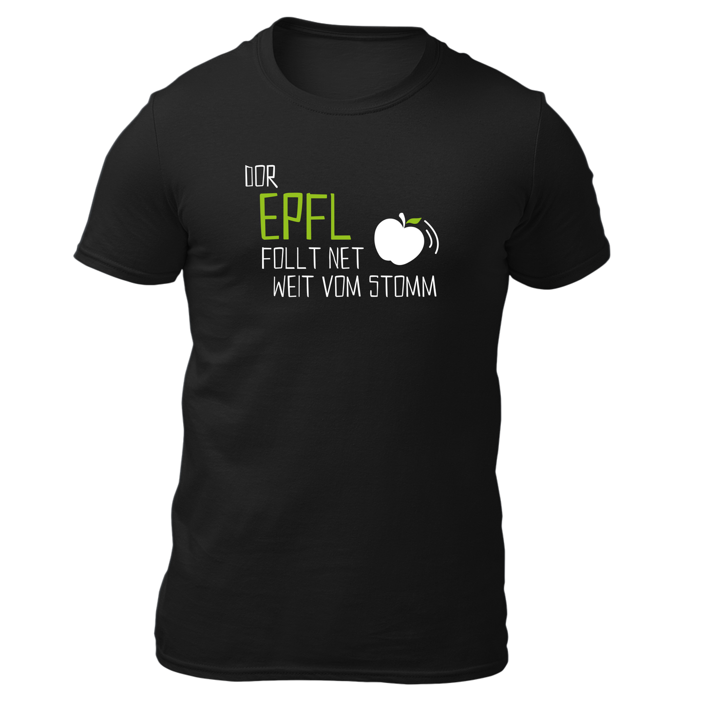 Dor Epfl follt nit weit vom Stomm - Unisex Shirt Premium