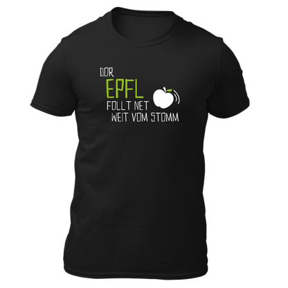 Dor Epfl follt nit weit vom Stomm - Unisex Shirt Premium