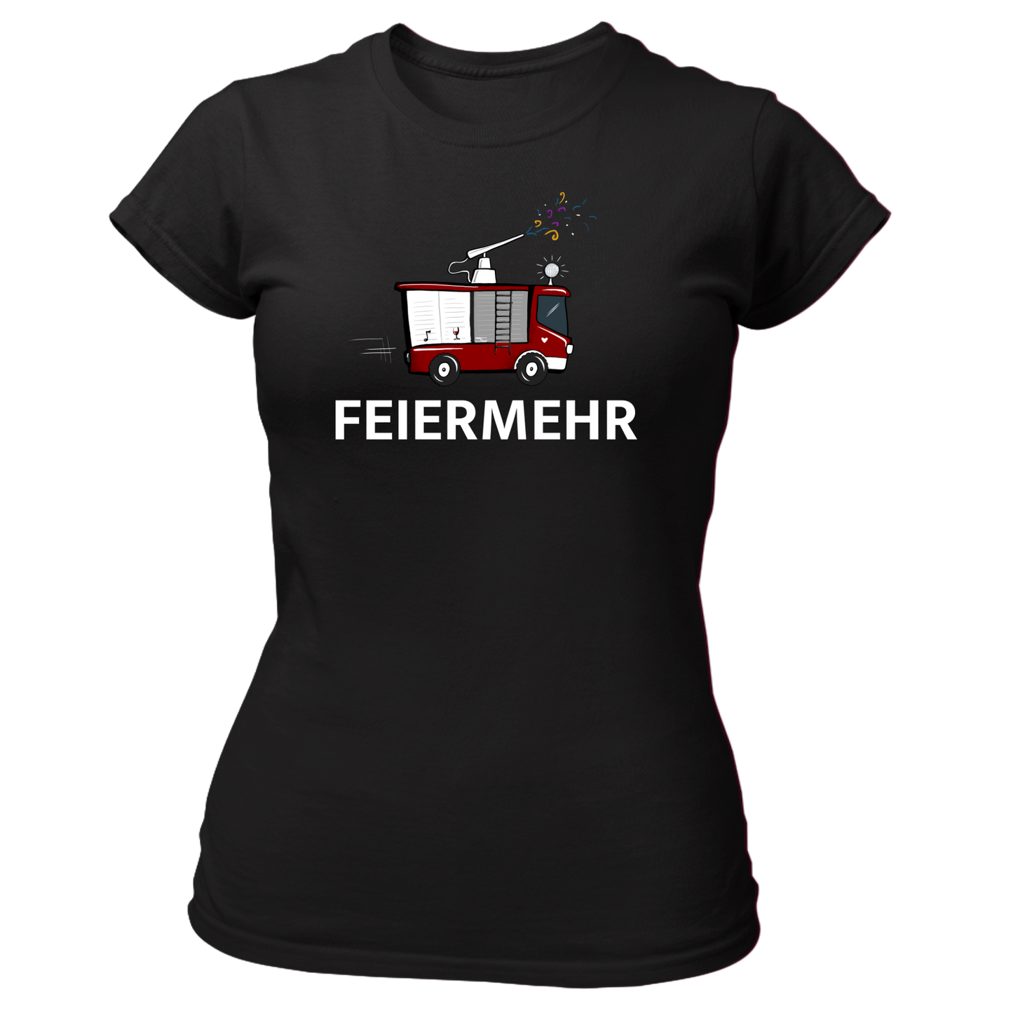 Feiermehr - Damenshirt Premium