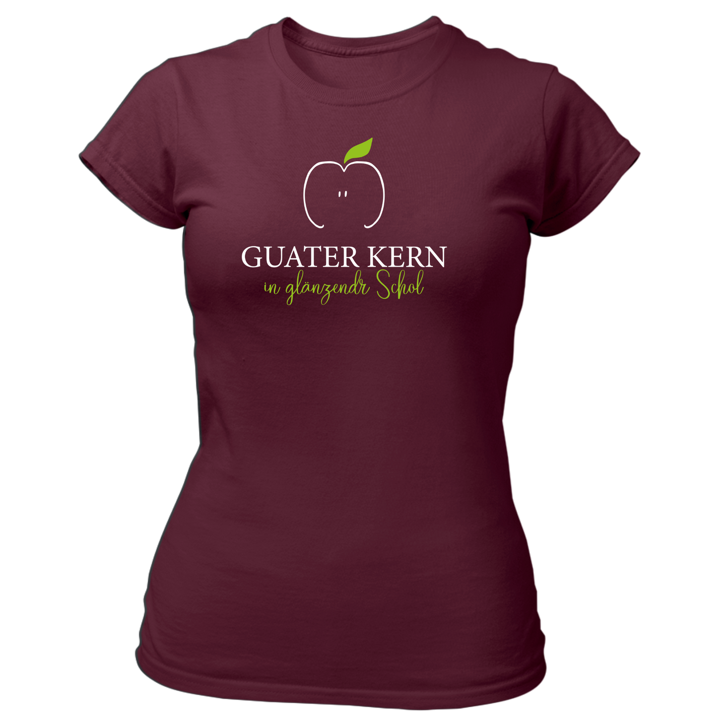 Guater Kern in glänzender Schol - Damenshirt Premium