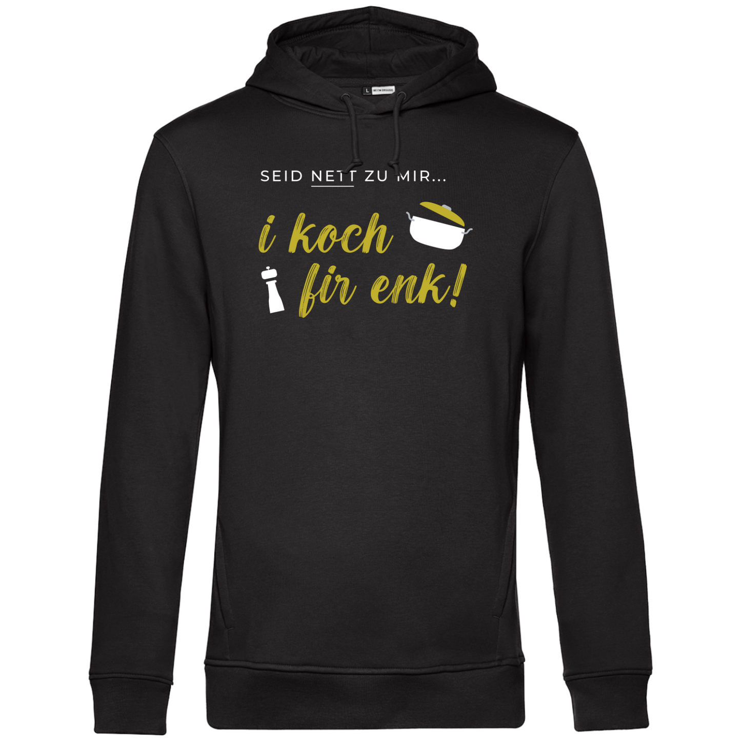 Seid nett zu mir, kochn - Unisex Hoodie Premium