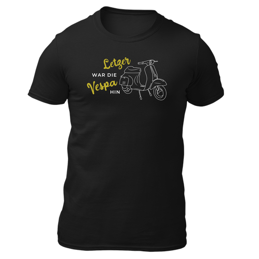 Letzer war die Vespa hin - Unisex Shirt Premium