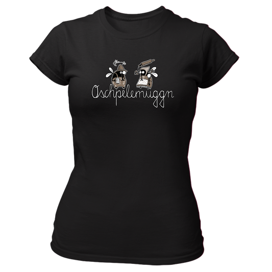 Oschpelemuggn - Damenshirt Premium