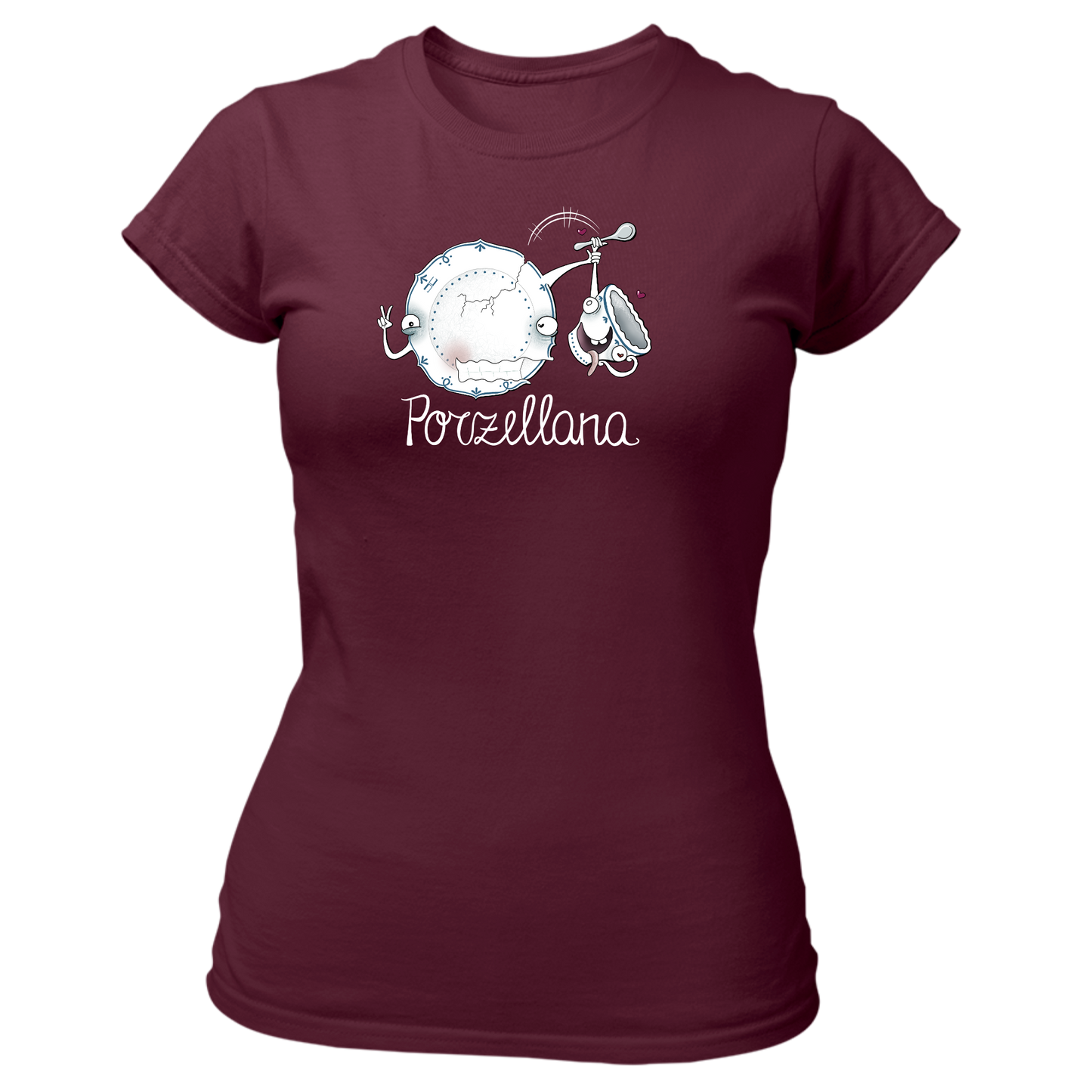 Porzellana - Damenshirt Premium