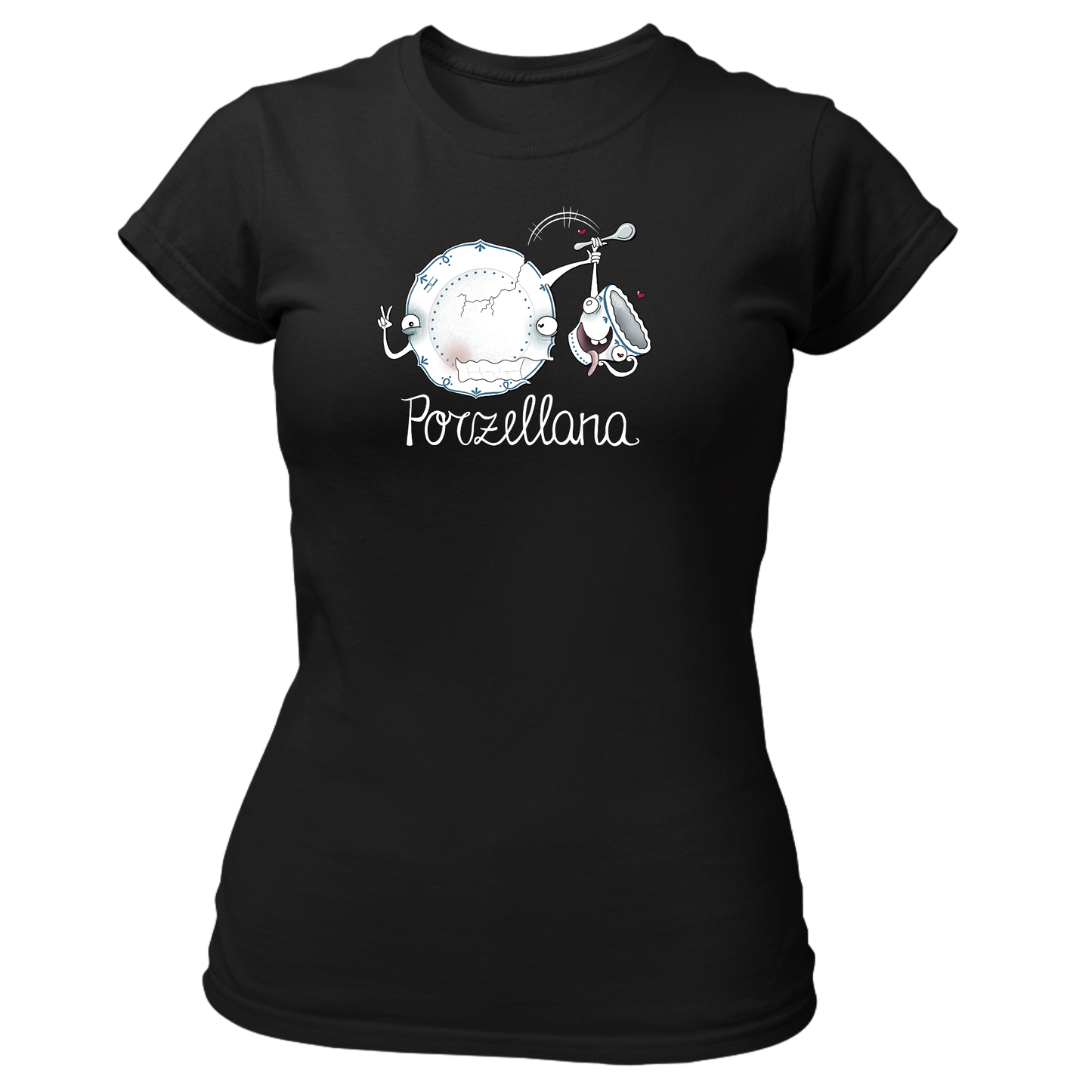 Porzellana - Damenshirt Premium