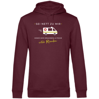 Sei nett zu mir, Rettung - Unisex Hoodie Premium