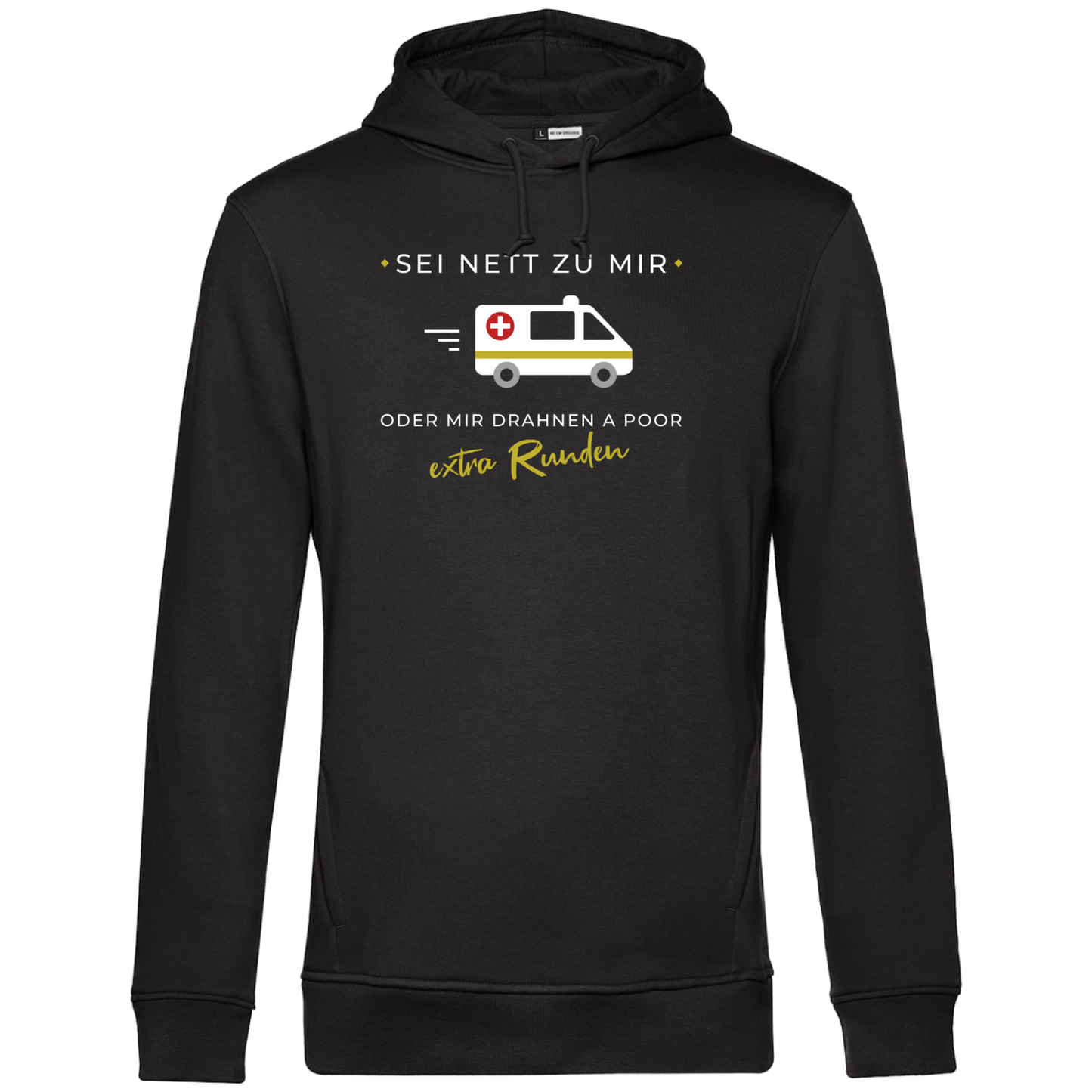 Sei nett zu mir, Rettung - Unisex Hoodie Premium