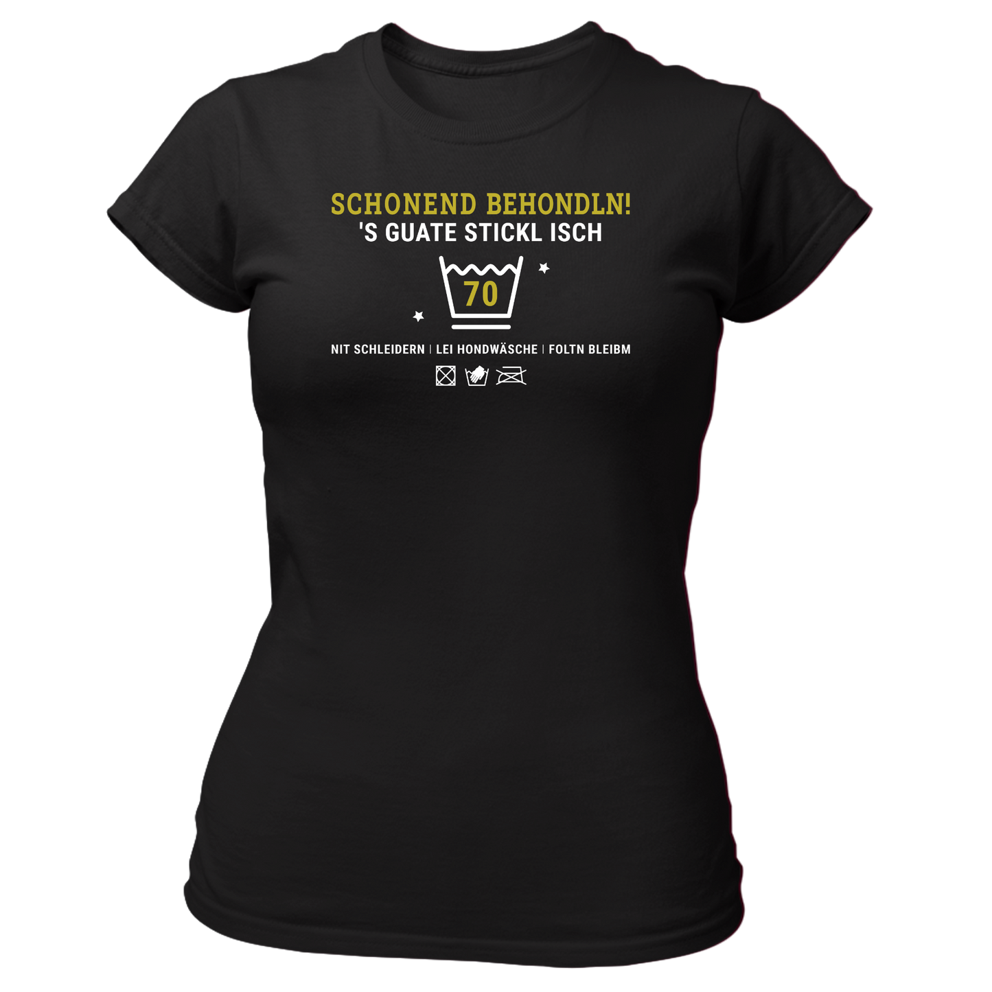 Schonend behondln 70 - Damenshirt Premium