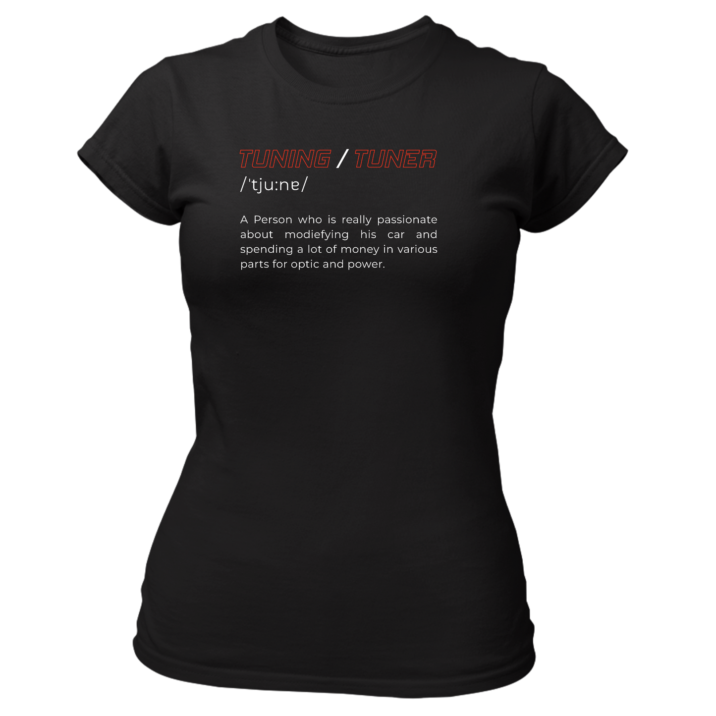 Tuning - Damenshirt Premium