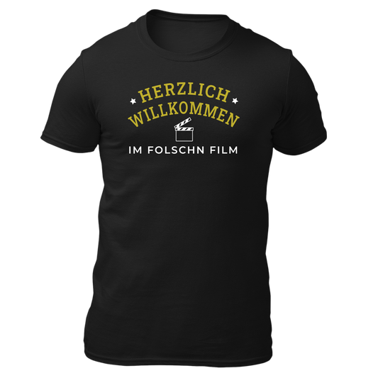 Herzlich willkommen im folschn Film - Unisex Shirt Premium