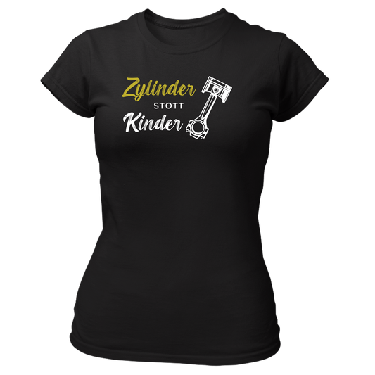 Zylinder stott Kinder - Damenshirt Premium